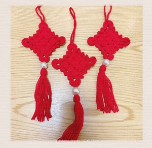 Chinese Knot Crochet Pattern - How to Crochet Chinese Knot for Lunar New Year? - Etsy