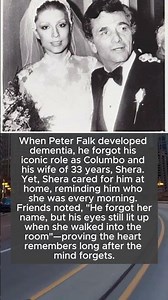 Peter Falk's Final Love Story
