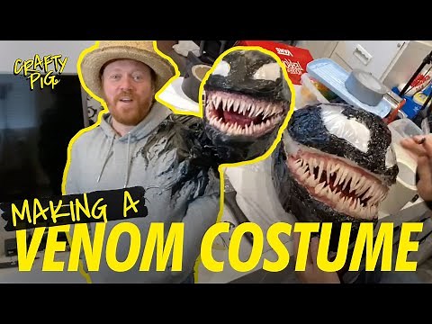 Making a Venom Costume | Leigh Francis Crafty Pig