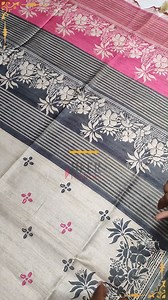 4.8K views · 19 reactions | WhatsAap Booking Number - 816 002 8838 | Tussar silk saree code - 34019 Online Booking Link - https://heerfashion.com/shop.php?search=34019 Tussar silk saree(5.5 Mtr saree +0.80 Cm Blouse) with running blouse piece Care instructionDry clean only . #saree #tussarsilk #Sarees #silk #heerfashion | Heer Fashion | Facebook