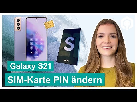 Samsung Galaxy S21 SIM-Karte PIN ändern 📱