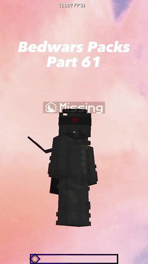 Minecraft Bedwars Pink and White Texture Packs