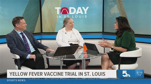Yellow fever vaccine trial in St. Louis