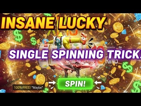 CHICKEN XM8 SPINNING TRICK 🐥❤️, ONE SPIN TRICK 💥 INSANE LUCK? 🍀🤞🏻