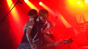 Watch Johnny Depp Play Guitar During Marilyn Manson’s Halloween Concert