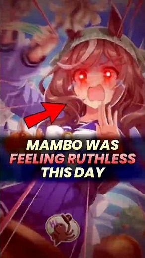 Mambo Was Feeling Evil That Day #umamusume