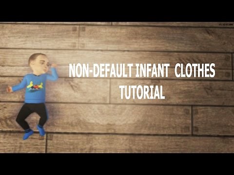 SIMS 2 CUSTOM BABY CLOTHES TUTORIAL