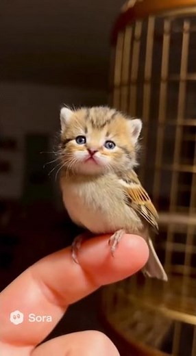 Introducing: The Bird Cat 💀🐱🐦