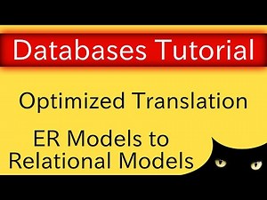 From Conceptual to Relational Model - Optimized Translation | Database Tutorial 4b