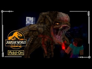 JURASSIC WORLD REBIRTH ADD ON V0.5 UPDATE IN MINECRAFT EARLY BETA RELEASE