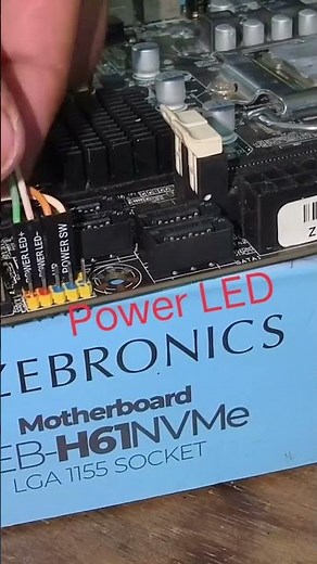 Motherboard Front Panel Header Connection Guide for Beginners #computerrepair