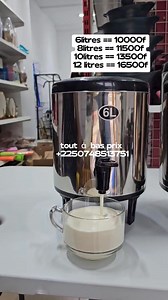 Thermos isotherme Prix et litrage sur la vidéo Commandez en inbox ou au 22548513751 | Tout à bas prix
