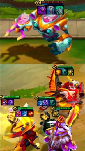 🤖 Blitzcrank vs x5 4-Cost 3⭐ ⭐⭐⭐ #롤체 #tft #teamfighttactics