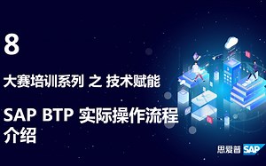 SAP BTP实操流程介绍