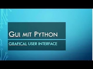 002 GUI mit Python: Labels