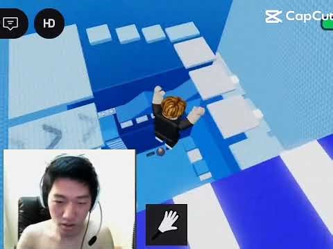 Angry Korean Gamer fell from the tower on Roblox. meme