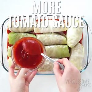 This Low Carb Cabbage Rolls recipe is a meal that the whole family will go crazy for! A comforting recipe that's popular for good reason! Printable Recipe: https://www.wholesomeyum.com/low-carb-keto-cabbage-rolls-recipe/ | Wholesome Yum - Easy Healthy Recipes
