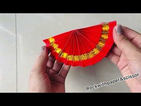 DIY - paper toran decoration for festivals | paper craft for diwali decoration in budget