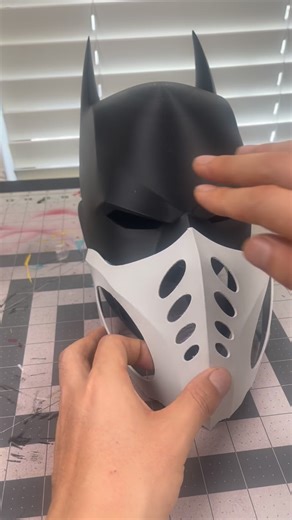 Mengbi Yang on Instagram: "Using a 3D printed Scorpion mask to make a clean EVA foam template. Template link in bio 👹🔥 #scorpion #mortalkombat #evacraft #foamarmor #cosplaymask #diycosplay #cosplaybuild #handmade #maker #foamtemplate #3dprint #3dprinted #crafting #costume #cosplaylife #cosplaytutorial #cosplayer #foamwork #evafoam #maskmaking #cosplayprop #propbuild #mortalcombatcosplay #cosplayideas #diyproject #craftlife #cosplaycommunity #props #cosplaypropbuild #cosplaydesign"
