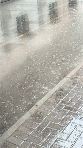 These days feel heavy, but today rain fell over Bahrain 🌧️🇧🇭 It felt like a reminder that even in difficult times, mercy still reaches us from the sky. 🤲 Ya Allah, protect Bahrain and all the people living here. Bring peace, safety, and calm to this beautiful land. Better days will come, InshaAllah. #bahrainsvibes #bahrain #🇧🇭 #beautiful #View