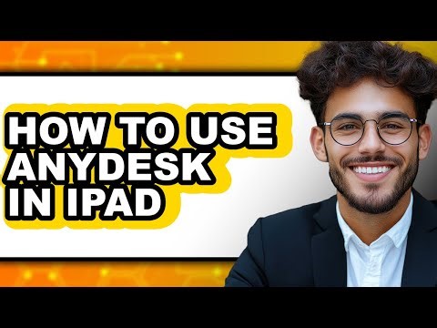 How to Use Anydesk in Ipad (updated)