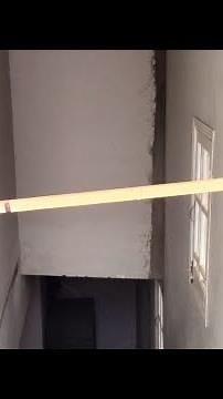 How to Install Steel Door Frame with Rich Mortar