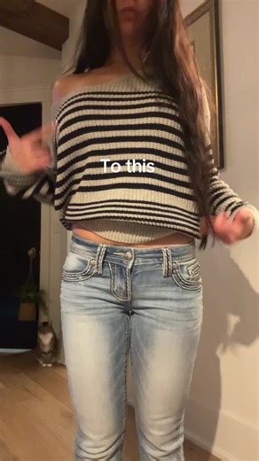 How I easily crop my shirt without cutting it alll up🙌🏽 | cropped shirt