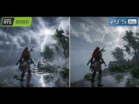 RTX 5070 Ti vs PS5 Pro – Which Handles Extreme Weather Better? | Full Visual Test