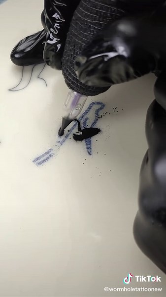 New bee tattoo on TikTok