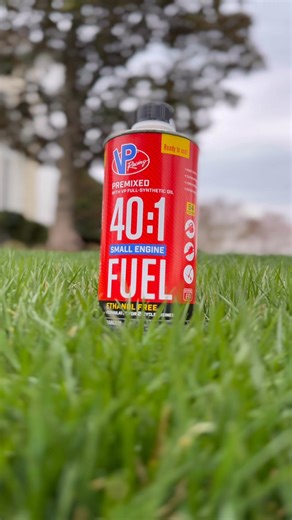 Spring is here… and your lawn should be scared! 🌱😱🚜 When you break out your equipment for the first time, start the season off right with VP Small Engine Fuels. Its high-octane, premium-blended formula allows for quicker starts, optimal performance and ethanol-free, reducing the harmful effects commonly found with pump gas in small engines. Available in multiple blends and sizes today at your local retailer or online at VPRacingFuels.com | VP Racing Fuels