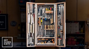 Here's How You Can Make a Relatively Simple Wooden Tool Cabinet