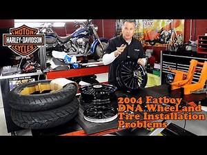 Harley-Davidson Fatboy DNA Wheel and Tire Install Problems