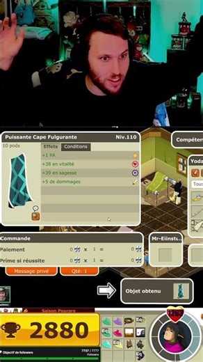 Cape Fulgu Jet craft PIXEL | #dofus #dofusretro #ankama #yodahkiin_ sur #Twitch