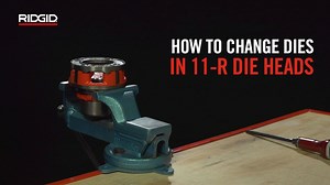 19K views · 35 reactions | It takes only 4 steps to change dies in 11-R die heads. Learn more: www.ridgid.eu/gb/en/hand-threader-die-heads | RIDGID Europe | Facebook