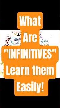 INFINITIVES? WHAT? LEARN THEM QUICKLY.#ssccgl#chsl#english#partsofspeech#agastiacademy#spoeknenglish