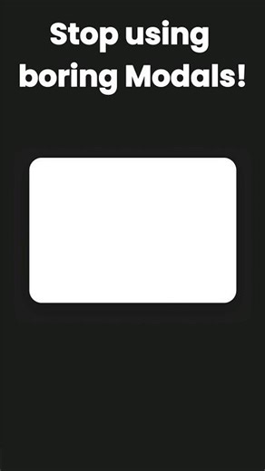 Modal Micro-Interaction #UIDesign #MicroInteraction #Animation