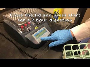 COD Measurement Demonstration