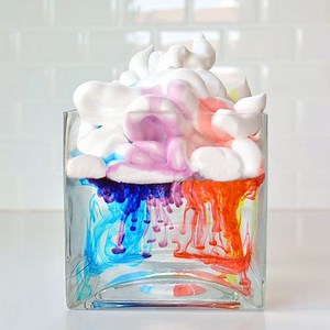 41K views · 55 reactions | SHAVING CREAM RAIN CLOUDS Full Instructions >> https://onelittleproject.com/shaving-cream-rain-clouds/ | One Little Project | Facebook