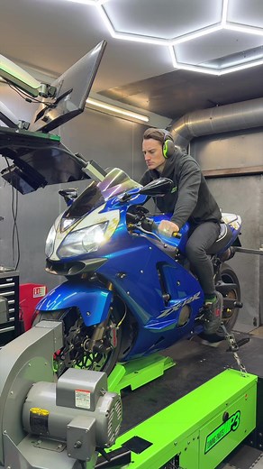 Kawasaki ZX12R: Big Blue Machine Dyno Tune