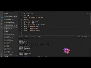 Shell Script tutorials - 46 - Debug Shellscript - Exit from Shellscript when any Command Gives Error