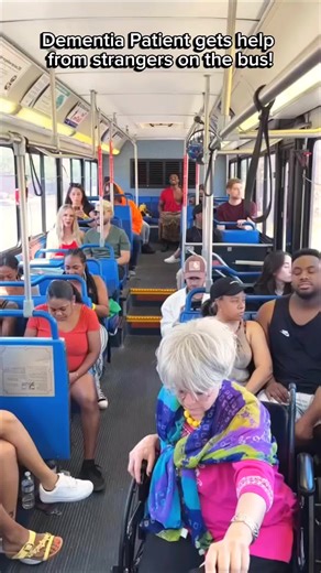 Dementia Patient gets help from strangers on the bus! #Dementia #Patient #gets #help #strangers