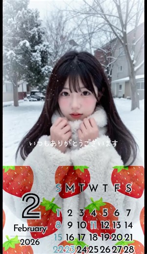 ❄🌸🍫季節の挨拶🍫🌸❄ 1月は大変お世話になりました。 寒さの厳しい季節ですが春の訪れる素敵な季節です。 2月もよろしくお願いします。 🙇‍♀️ 曲はKISSよりチョコがスキ！ (Choco ＞ Kiss)です。 #2月 #季節の挨拶 #Choco＞Kiss #KISSよりチョコがスキ！ #CapCut