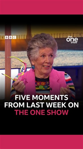 From Prue Leith’s lensless glasses to Tyler West’s two-minute technique, here are five moments we loved last week on The One Show 🎬✨ | The One Show