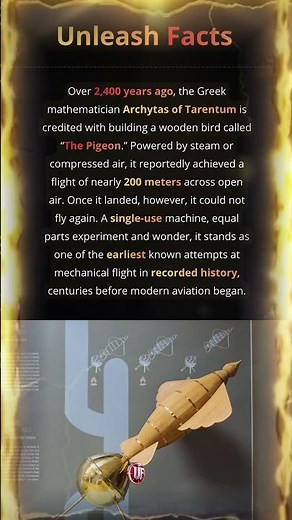 Ancient Greeks Had A Flying Machine That Could Only Fly Once
