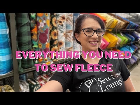 All About Fleece Fabric + 5 Tips for Sewing Fleece