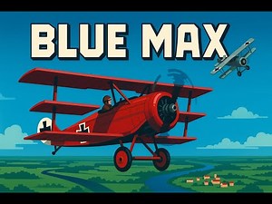 Blue Max - C64 (Gameplay)