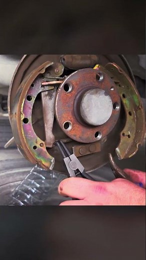 VW Polo 9N Rear Brakes Replacement 2 - Full Video Linked for All Info