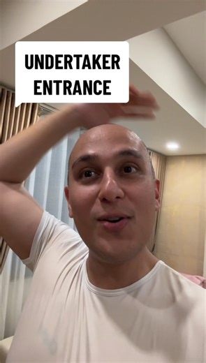 Undertaker wedding entrance. | Eri Neeman