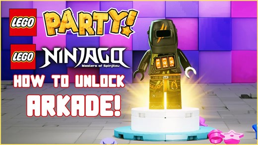 Lego party how to unlock Arkade from Lego Ninjago