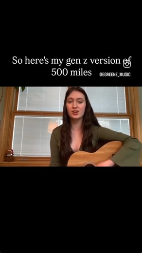 500 Miles (Away From Home) cover by Emily Greene originally by ‪@JoanBaezOfficial‬ #fyp #500miles